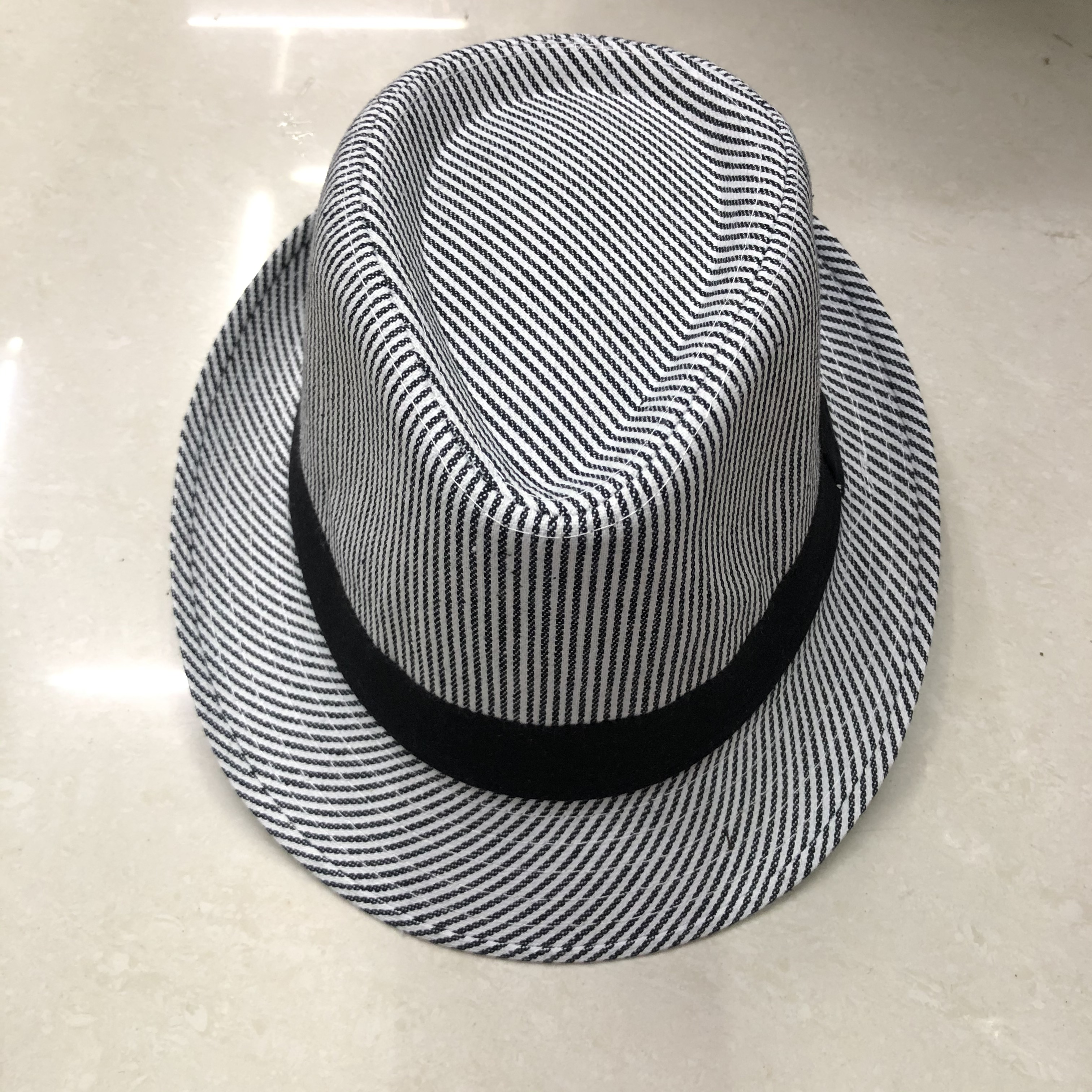 Summer Male Korean Version Of Tidal Sunshade Small Top Hat Female British Retro Jazz Hat Travel Sun Hat Gentlemanly Hat