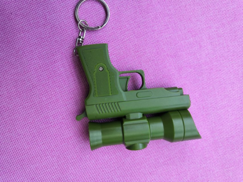 玩具手枪带喵准镜挂件饰品挂件厂家批发量大优惠图