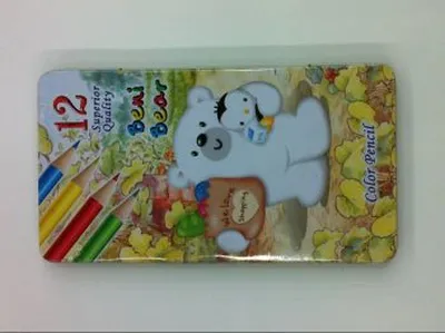 12 Iron Box Colored Pencils School Supplies For Students