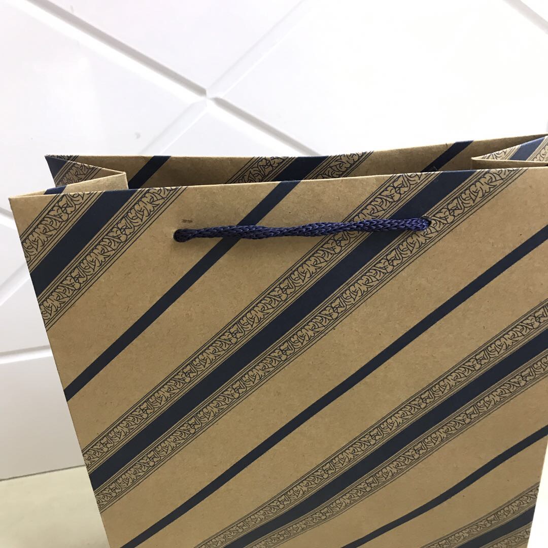 Kraft paper bag hand-held gift bag Specification image