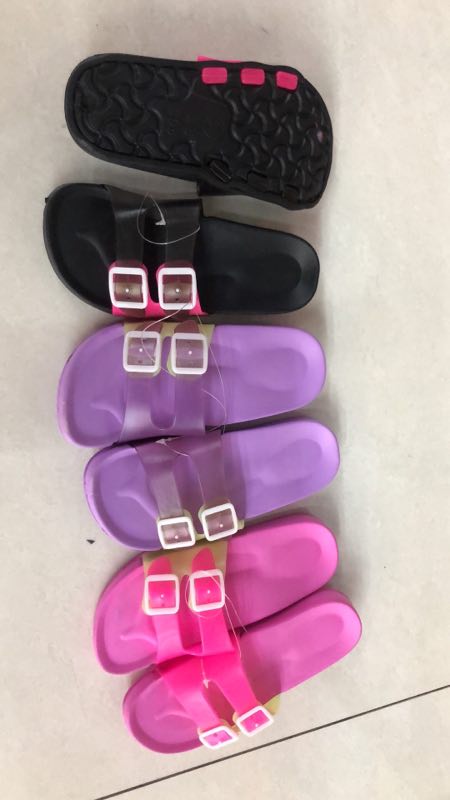 2020 Summer Korean waterproof outdoor couple slippers, EVA men's and women's bathroom slippers, home anti-slip cooling slippers details Picture