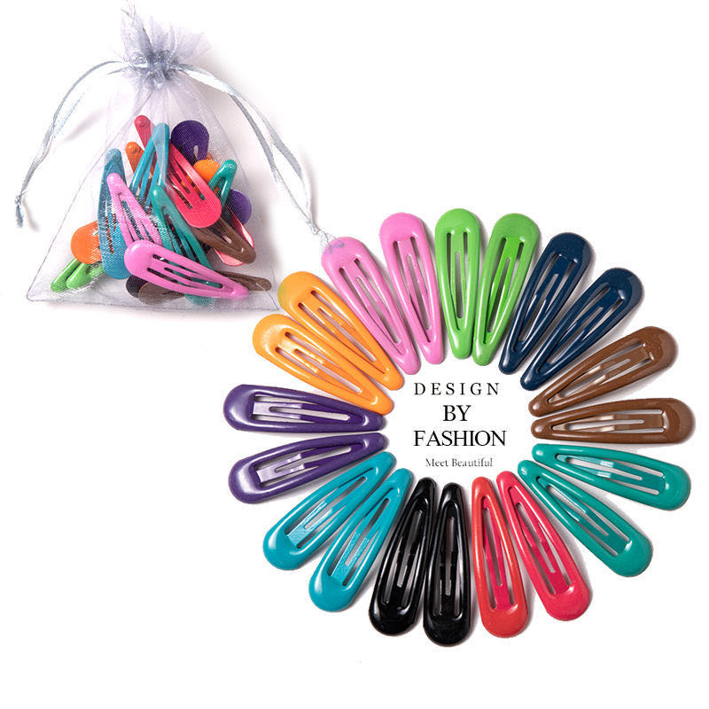 Candy-Colored Simple Hairpin Metal Hairpin Boutique Bangs Hairpin Hairpin details Picture