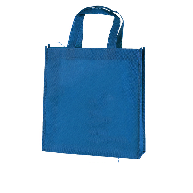 无纺布购物袋平口袋手提袋包装袋厂家直销现货批发来样订做纯色款产品图