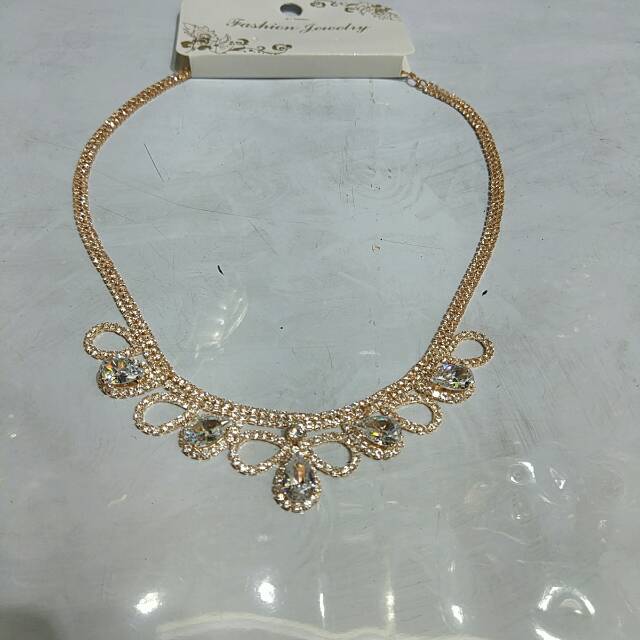 项链装饰链衣服配饰百搭女锁骨链简约大方脖颈链