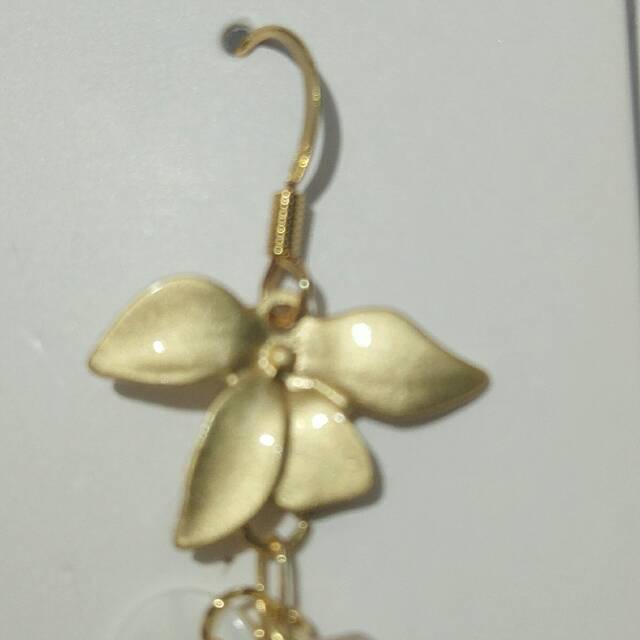 Eardrop Korean style earrings new trendy upscale web celebrity ear nail eardrop Specification drawing