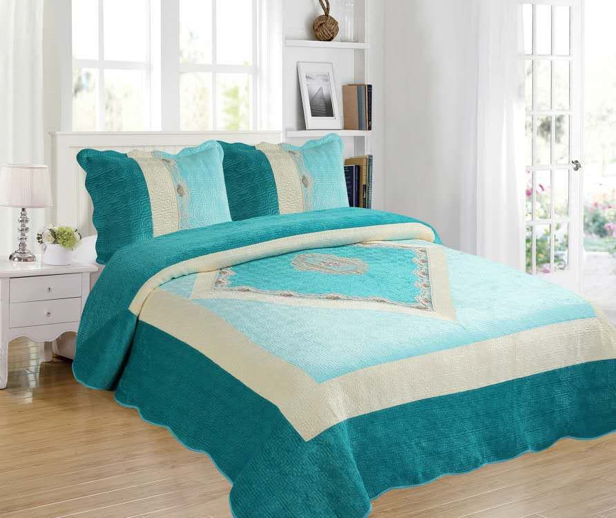 Quilted European-style quilted bed cover single piece sheet American bedspread Bedding mattress export mattress cover mattress thumbnail