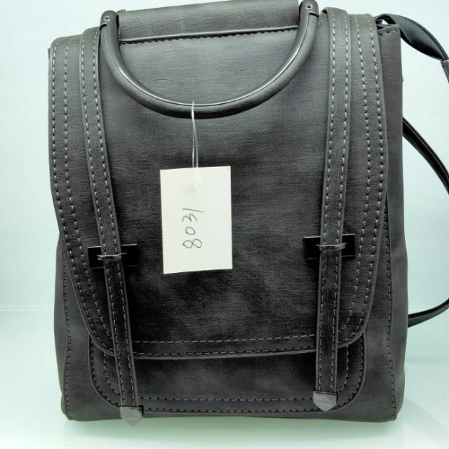 Women's leather bag backpack pu backpack Classic backpack thumbnail