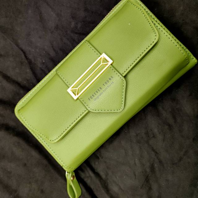 新款钱包单肩女式手机包斜挎多卡位手拿包学生卡包N698图