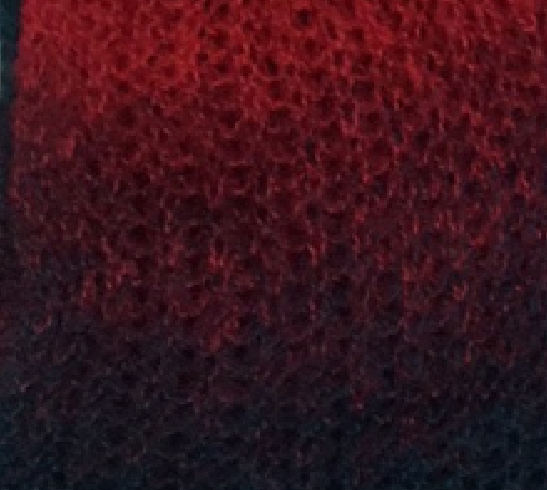 Women's Fashion Trend All-In-One Warm Gradient Knit Bib Specification drawing