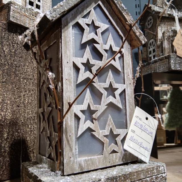 多星星小木屋客餐厅摆件小房子模型产品图