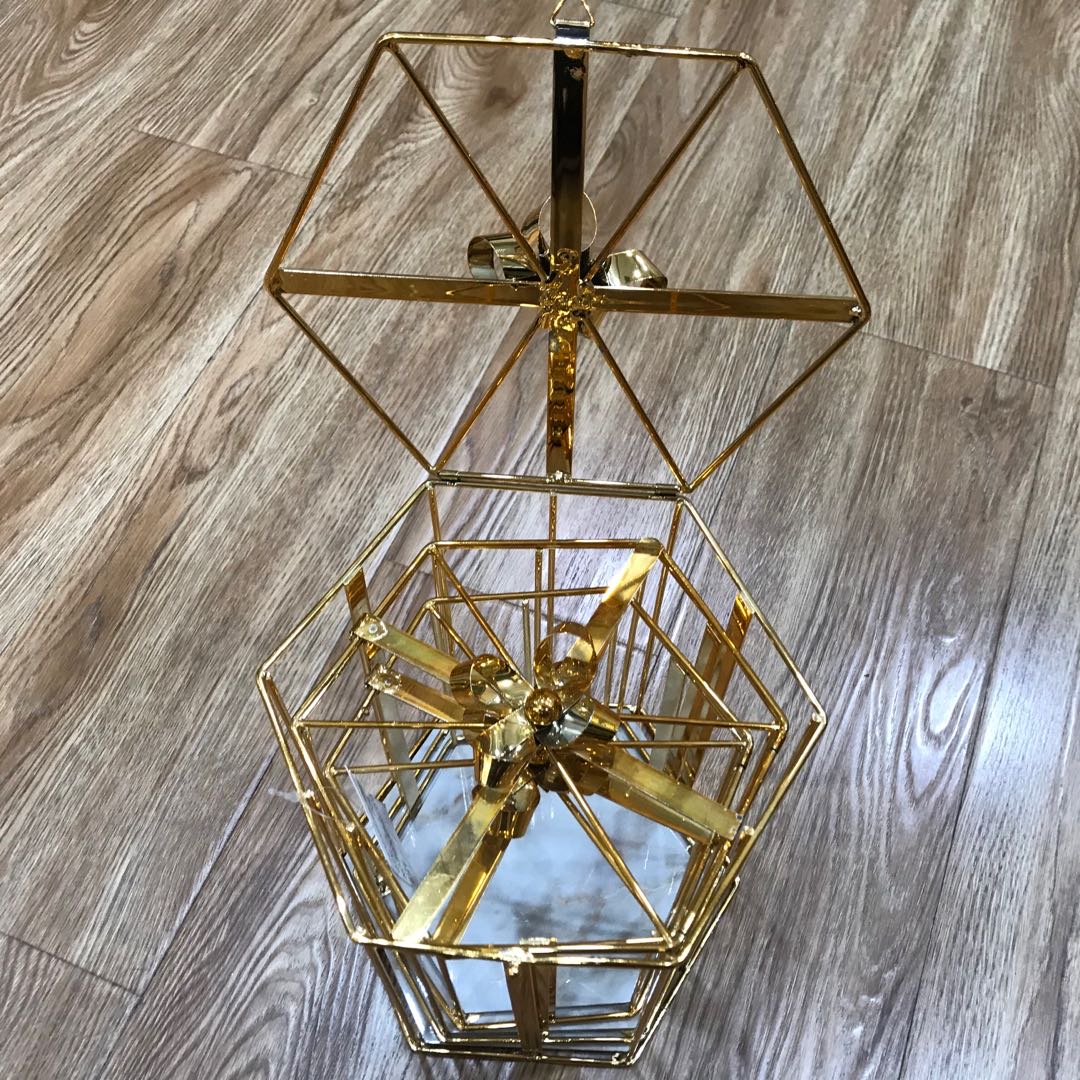 Creative dessert display stand, birdcage decoration, flower box, gift frame, welcome area ornaments Specification image