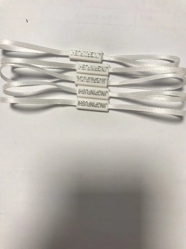 High-grade general-purpose cotton thread clothing hangtag cotton thread rope square buckle granule hangtag brand rope free of charge