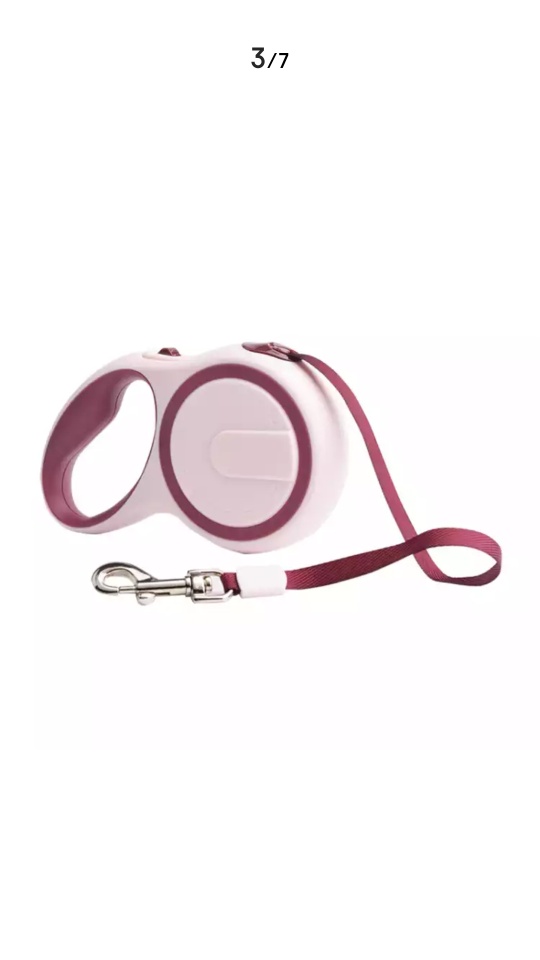 Mengmeng's self-retractable portable pet leash Specification image