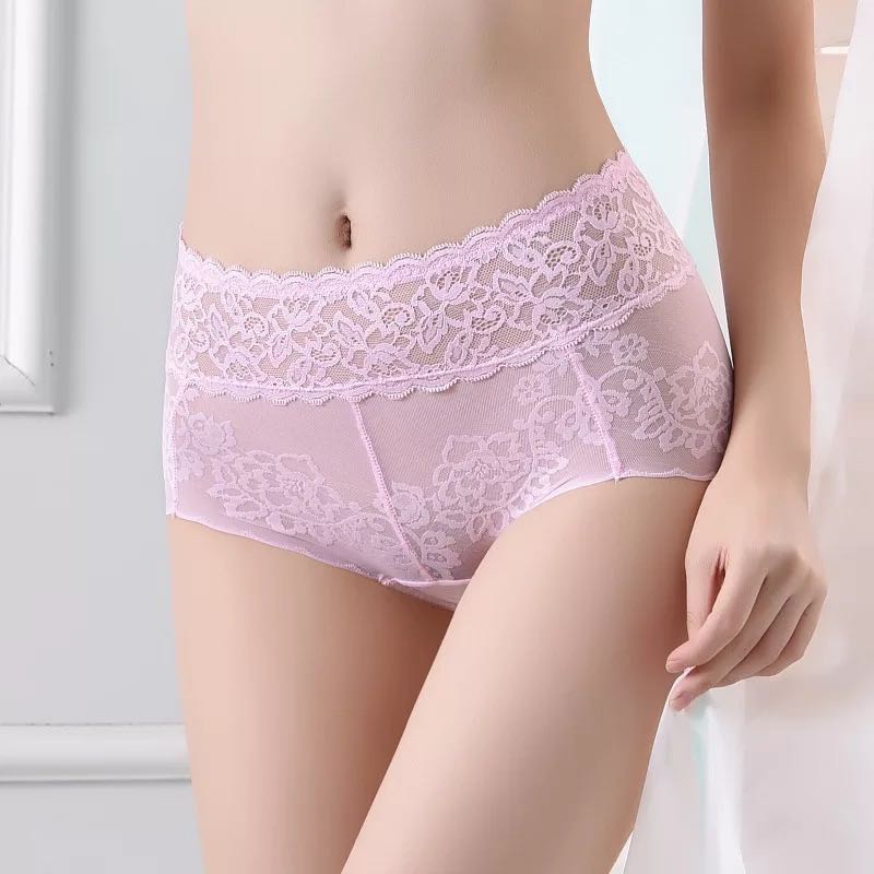 性感内裤女纯棉无痕中腰大码抗菌全棉裆清新少女三角裤头