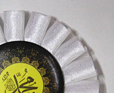 Flag Corsage Tinplate Individual Corsage Custom Lovely Specification drawing