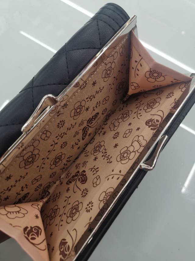 Card Bag Wallet Integrated Bag Women's Long Two Folding Wallet Specification drawing