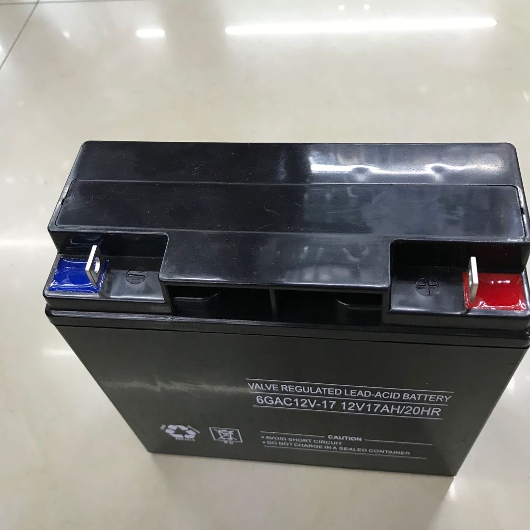 12V20AH蓄电池12伏17ah电瓶UPS太阳能应急直流地摊照明逆变器音响体积0.013，重量17公斤，颜色黑产品图