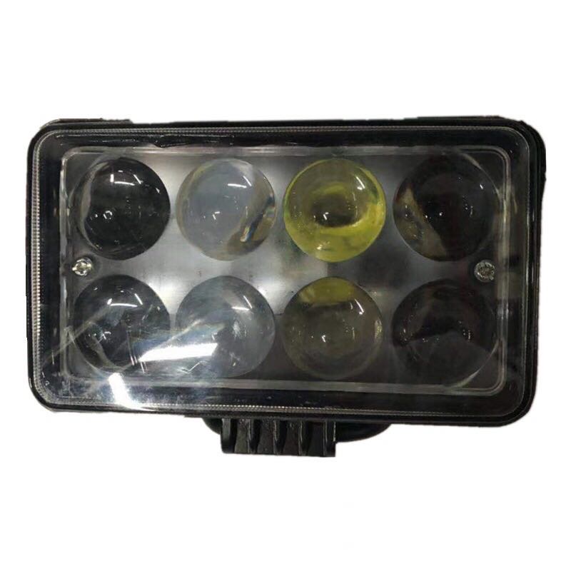 4寸8珠led越野射灯汽车大灯12v24v雾灯前照倒车灯卡车顶灯