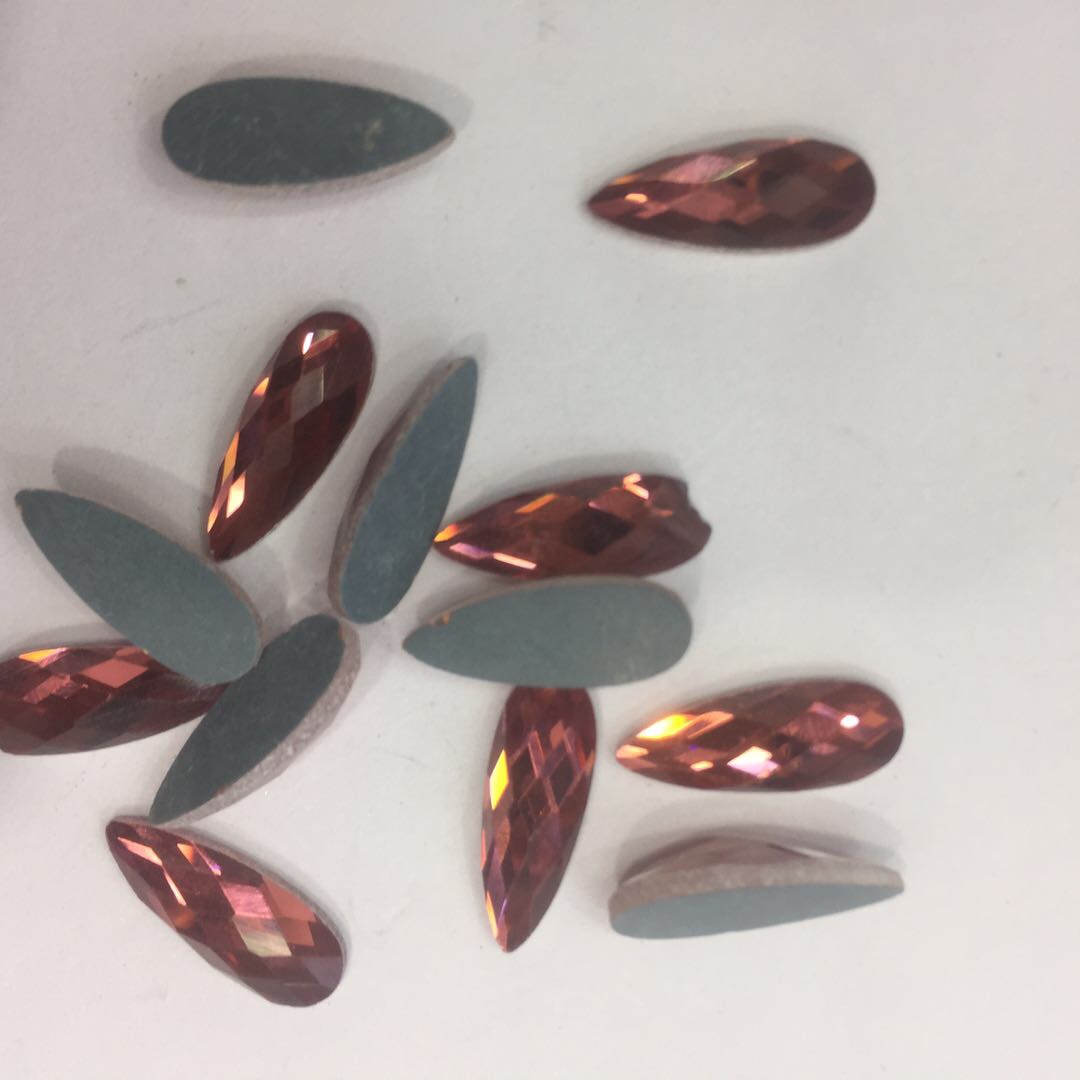DIY earrings, necklaces, jewelry accessories, colored glass crystal pendants, crystal glass pendant accessories
