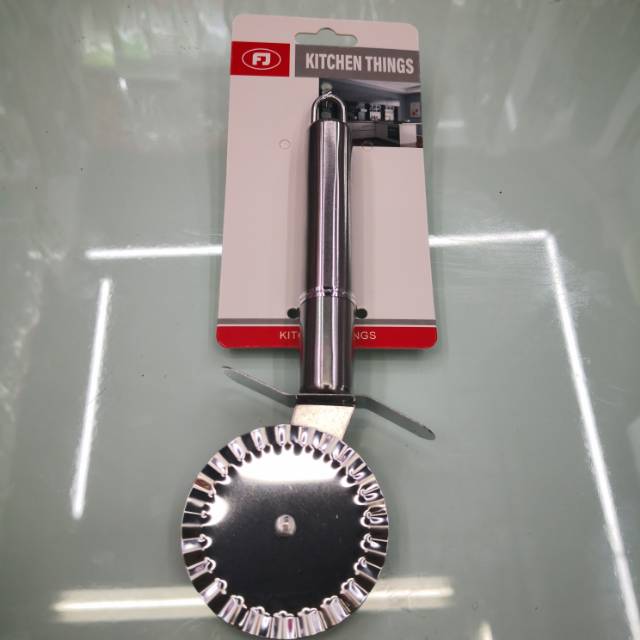 Stainless Steel Flower Wheel Pizza Knife Lace Single Wheel Pizza Wheel Knife Baking Tools Pizza Hob Pie Knife In Stock