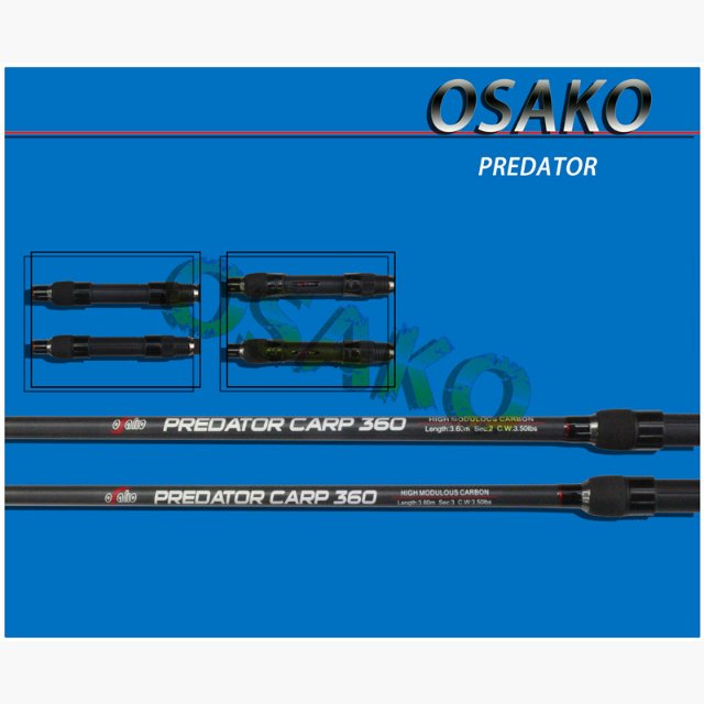 OSAKO fishing gear and rods are high-quality carbon jointed rods with one-piece carbon assembly details Picture