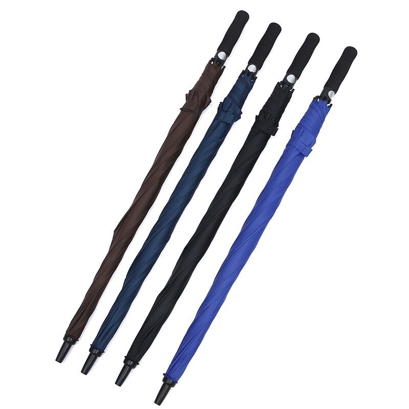 8骨自动全纤维雨伞高尔夫雨伞图