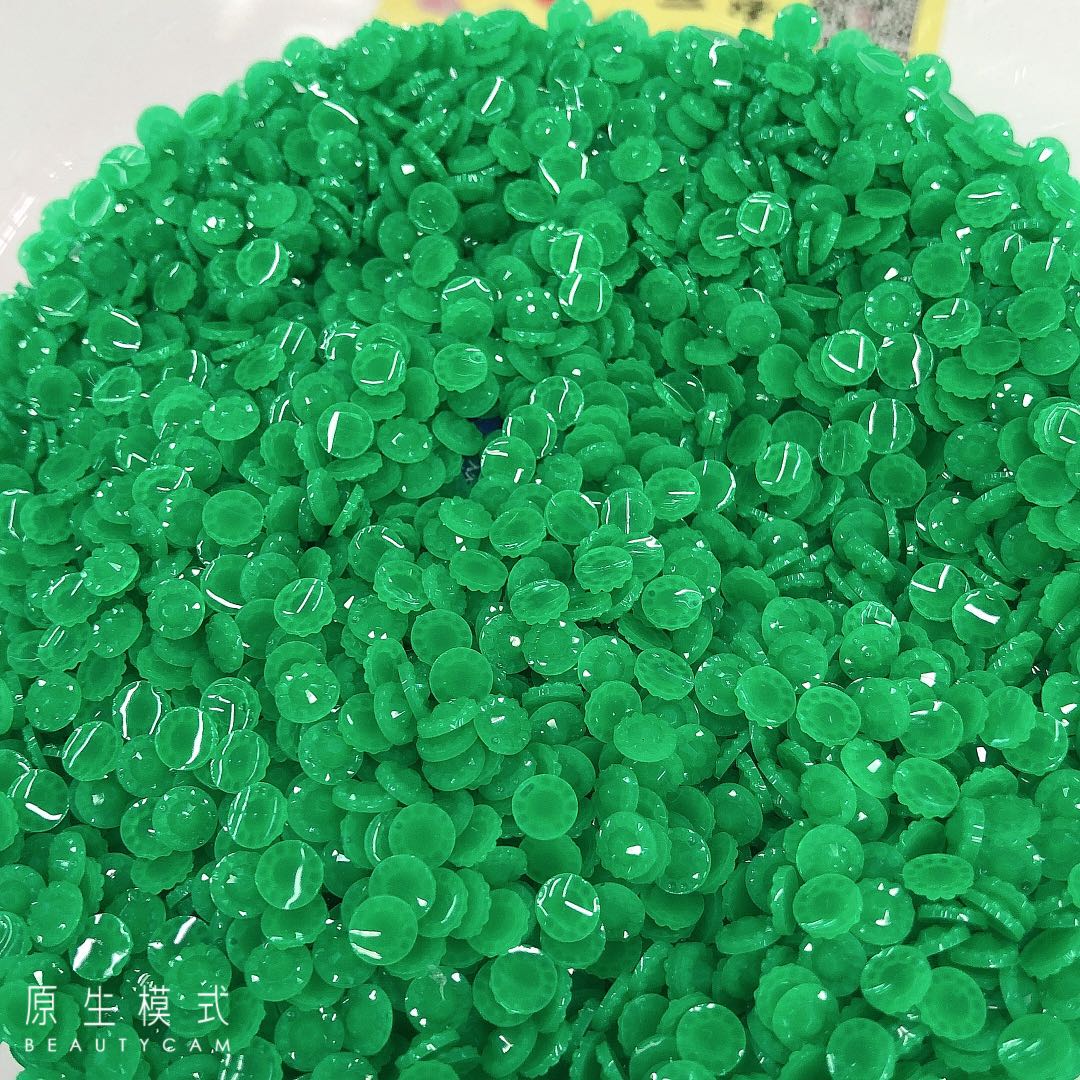 Grass Green Ss10 Resin Drill Eco-Friendly Drill Nail Drill Diy Drill Specification drawing