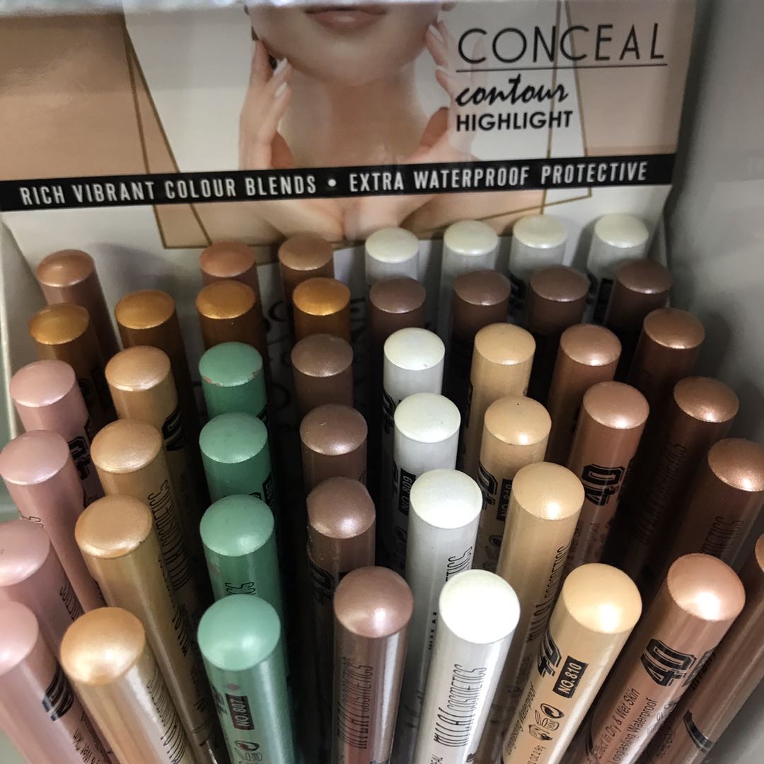 Factory Direct Millay Box Multi-Color Lock Color 48 Waterproof Eyebrow Pencil details Picture