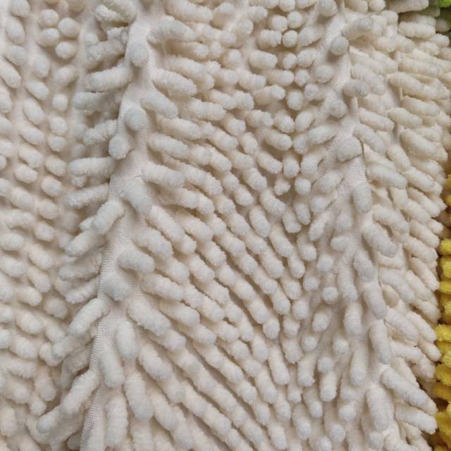 Thick Mop Polyester Fabric Carpet Crafts Toy Fabric Specification drawing