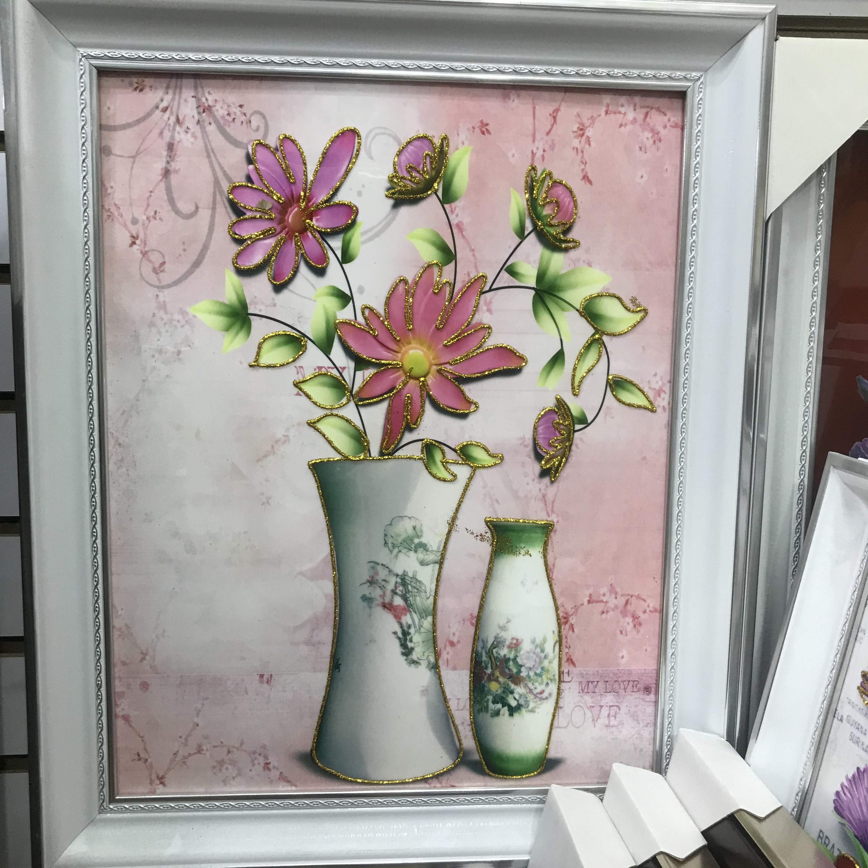 北欧入户新简约玄关装饰画客厅走廊过道壁画挂画抽象画平安花瓶画