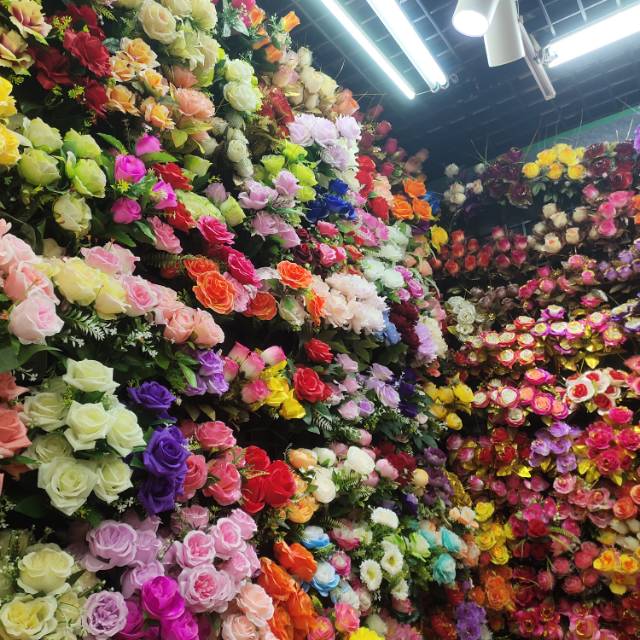 Wanping Craft Silk Flower Factory describe pic - 1