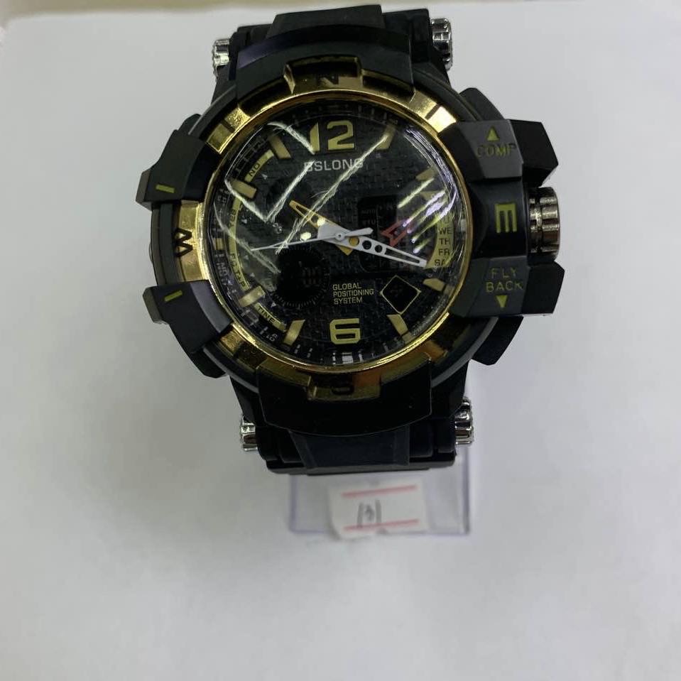 Reloj hombre reloj electrónico junior estudiante niño niños tendencia adolescente relojes impermeables números de oro claro