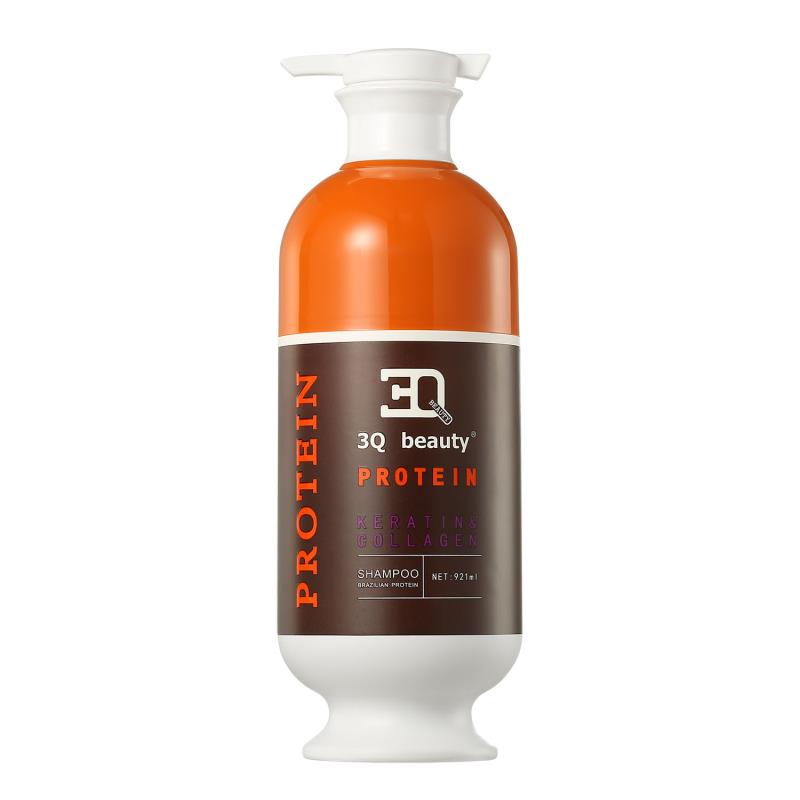 3Qbeauty Protein Conditioner cleans scalp and restores damaged hair full figure