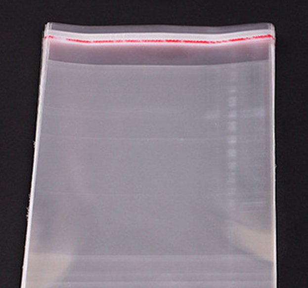 opp自粘袋不干胶自粘袋透明包装袋pe塑料自封袋透明pp袋20*22.5CM