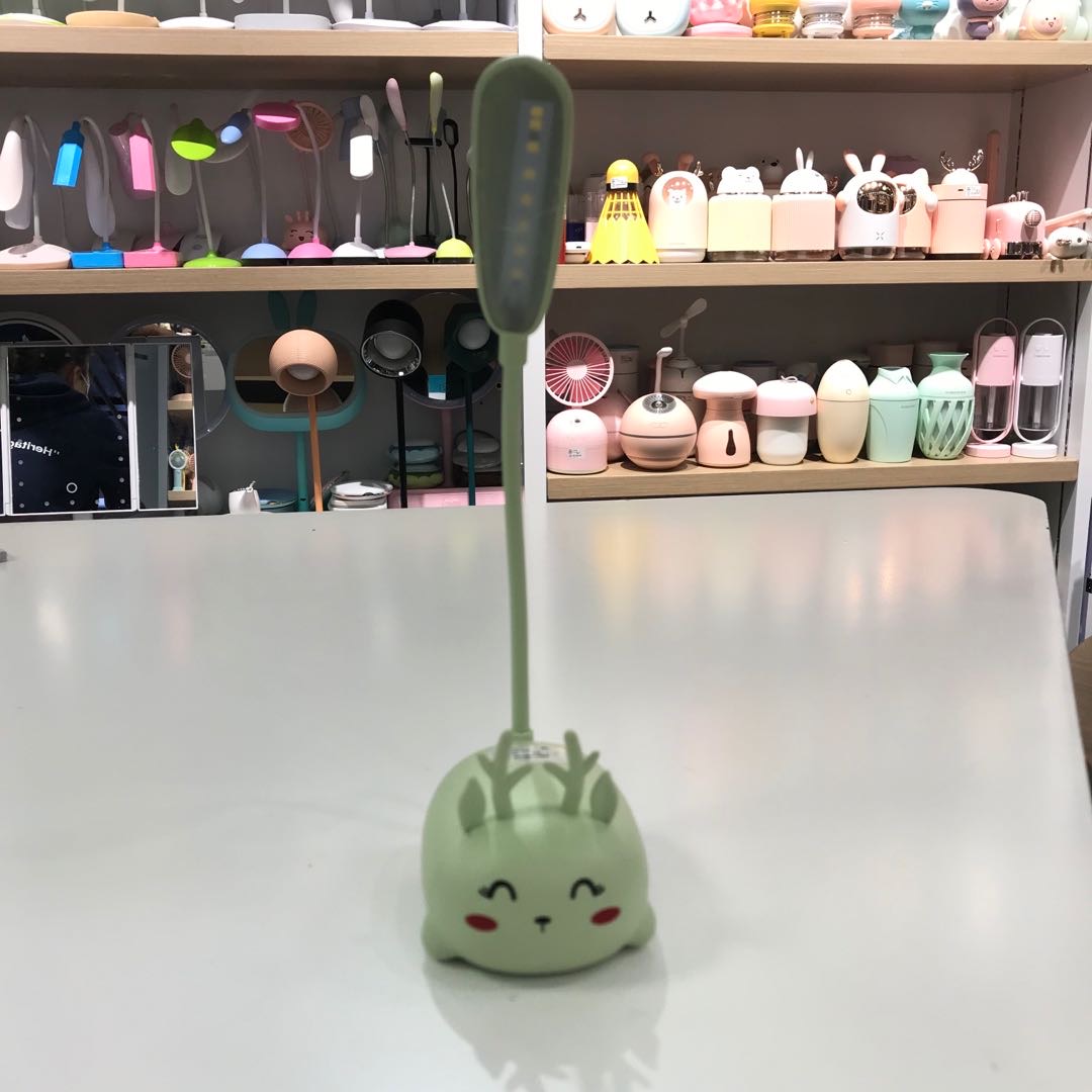 可爱少女心迷你小台灯led充电护眼书桌小学生宿舍卧室床头小夜灯图