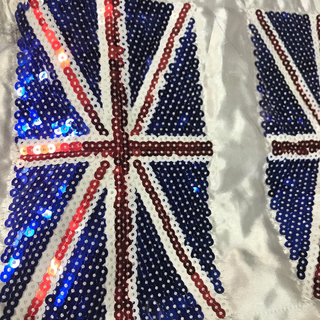 Embroidery Sequin Cloth Clothes Bags Accessories School Bags Crafts Specification drawing