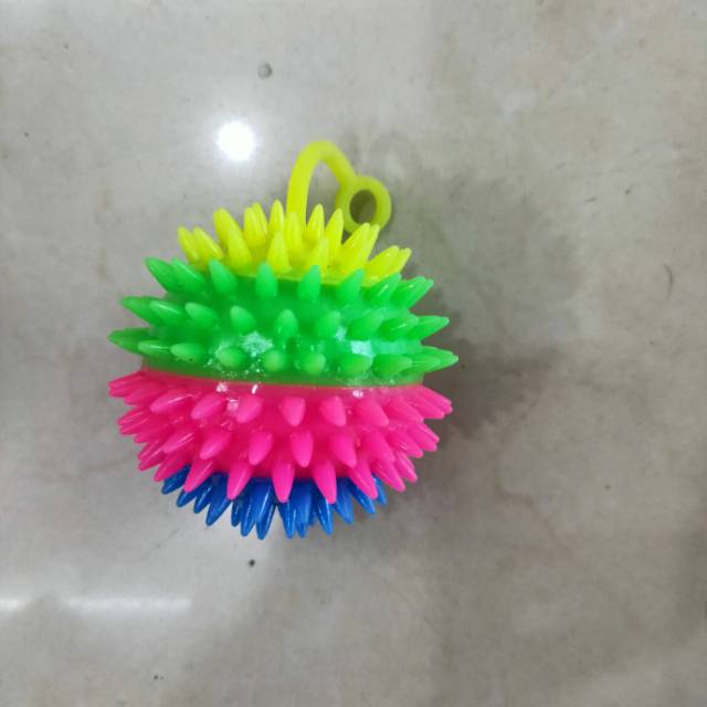 彩色按摩球儿童娱乐玩具细节图