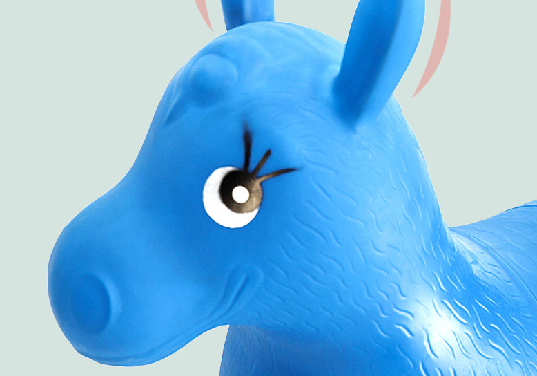 儿童充气玩具跳跳马户外骑马小马宝宝跳跳马产品图