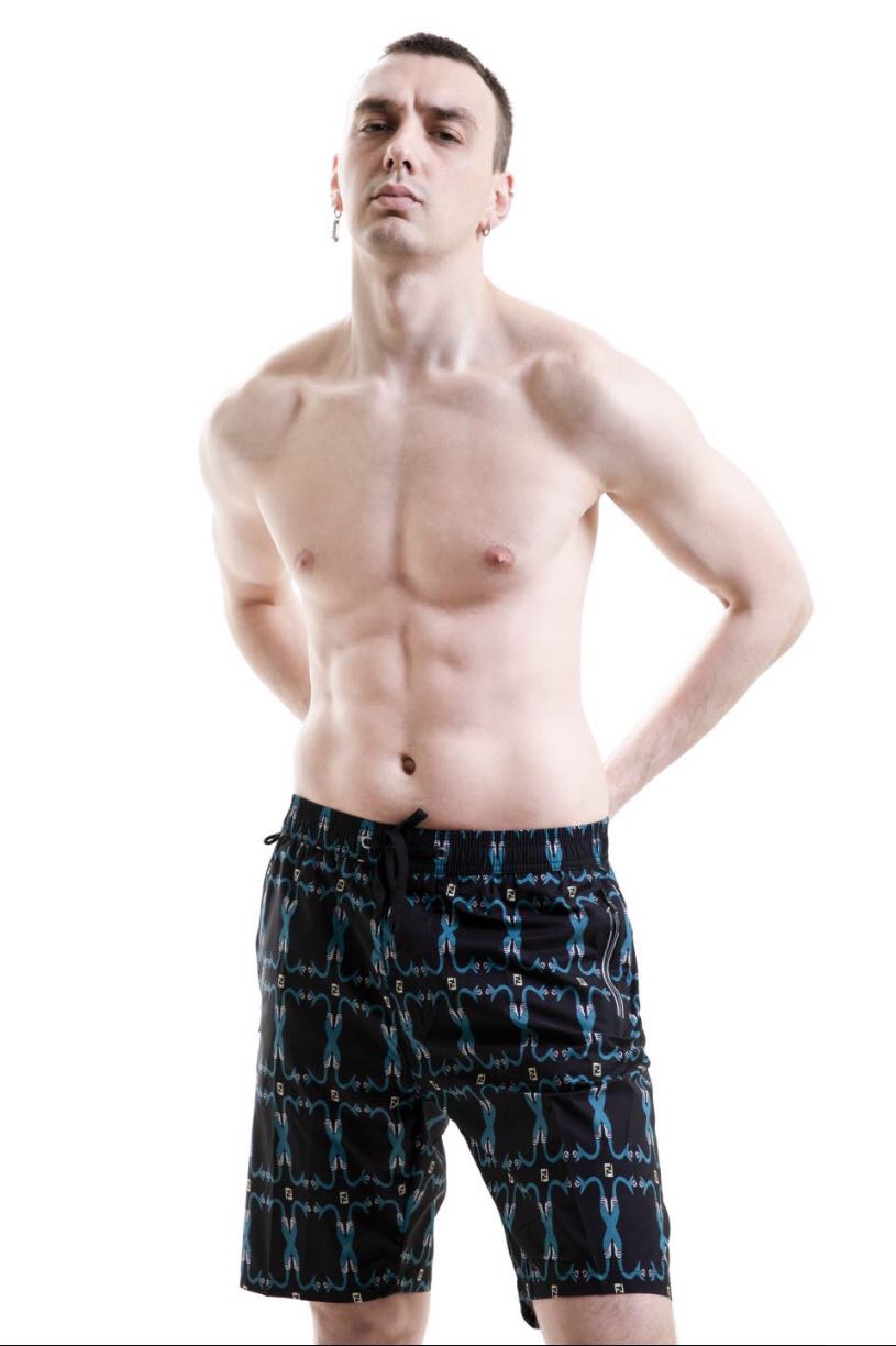 Beach Men's Suit Beach Vacation Sanya, Hainan, Thailand Travel Clothes Loose Cotton T-Shirt Quick Drying Shorts details Picture