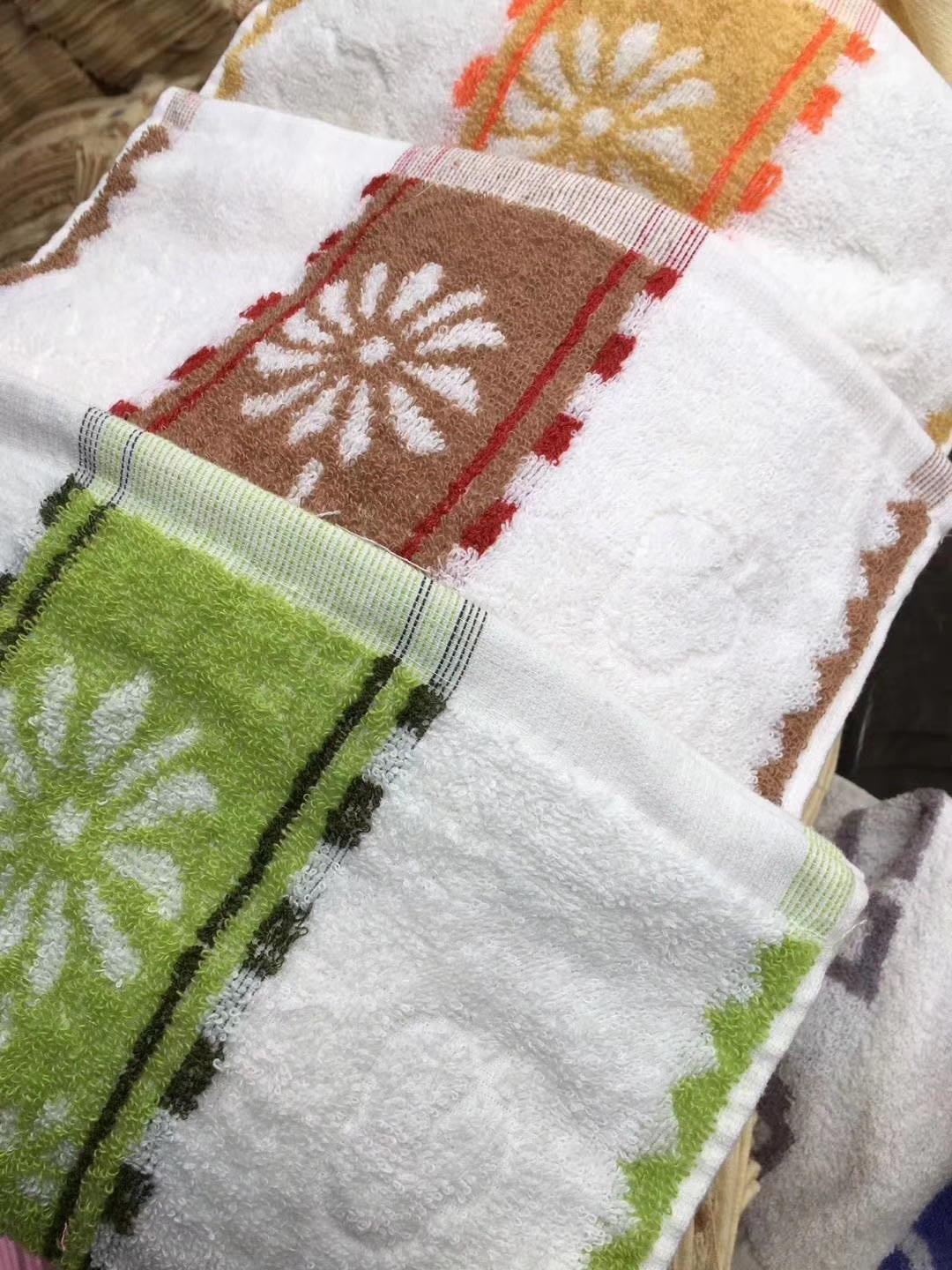 Comfortable household couple towel star embroidery daily household plain cotton towel customization thumbnail