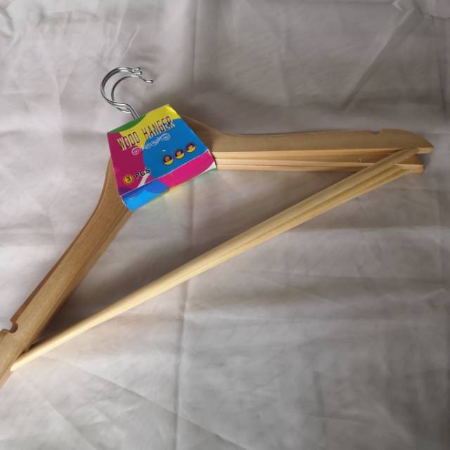 爆款木头衣架实用衣架成人衣架防滑衣架时尚衣架