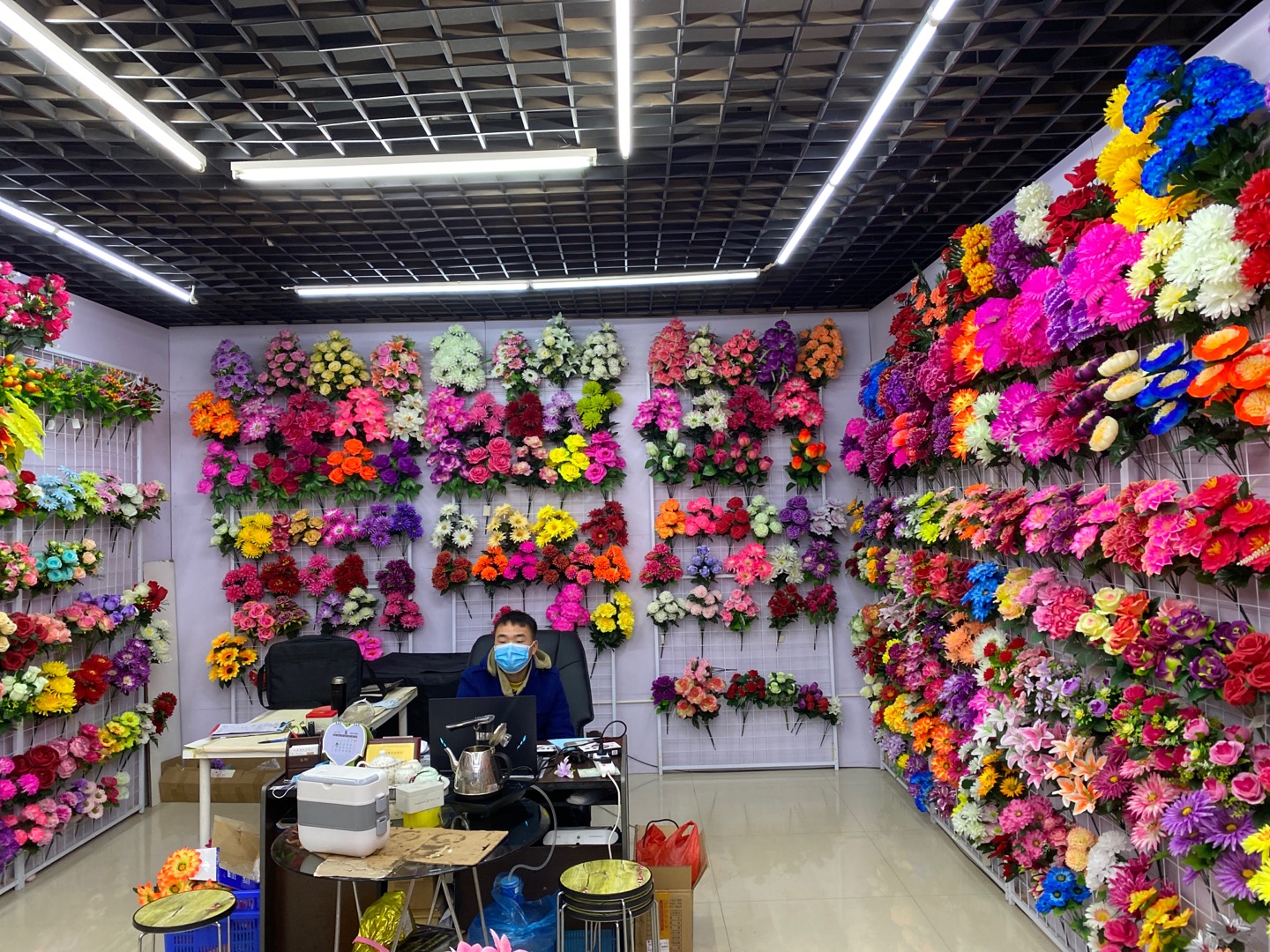 Fumin Silk Flower Factory describe pic - 1