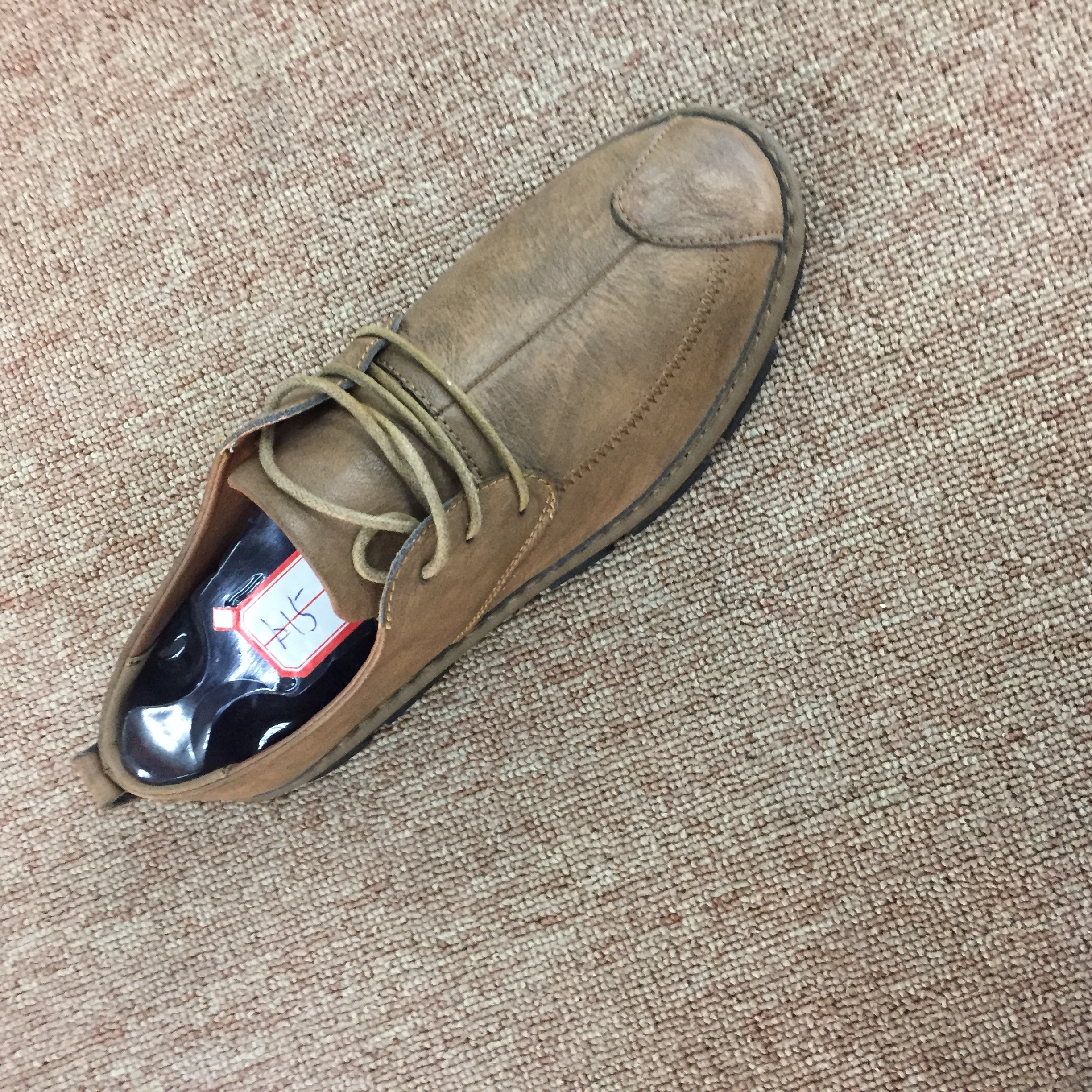 A-15楗潮2020新款广州磨砂真皮男式皮鞋