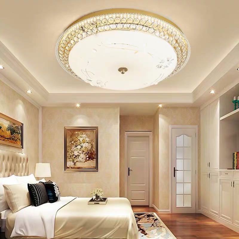 欧式水晶灯LED天花筒灯嵌家用客厅吊顶彩色走廊门厅细节图