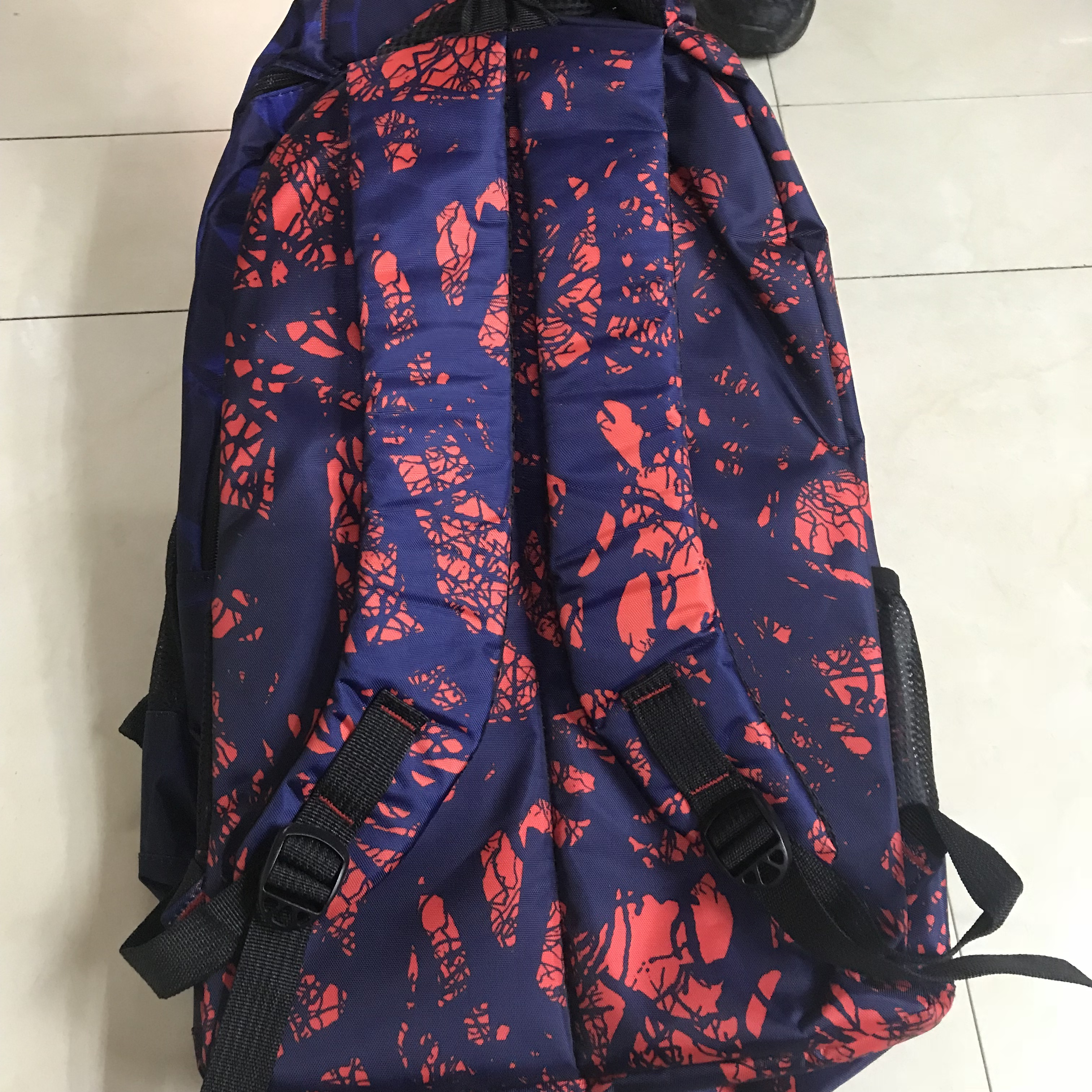 Multi-Functional Backpack Large Capacity Wide Edge School Bag Specification drawing