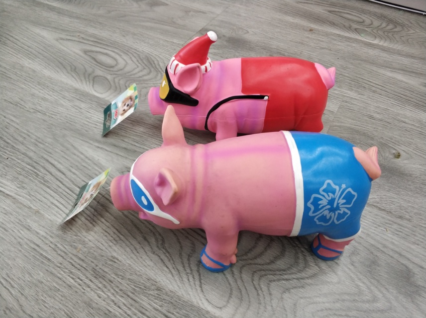 Latex pet toy pig Specification image
