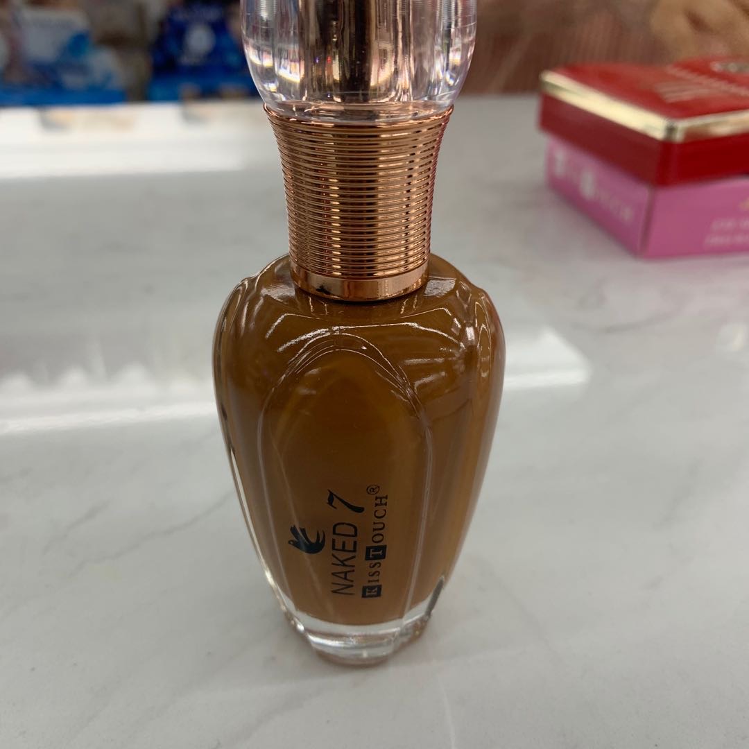 持妆粉底液非洲肤色持久不脱妆遮瑕粉液
