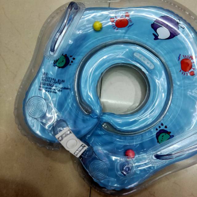 Inflatable neck ring, children's swimming ring, water play toy details Picture