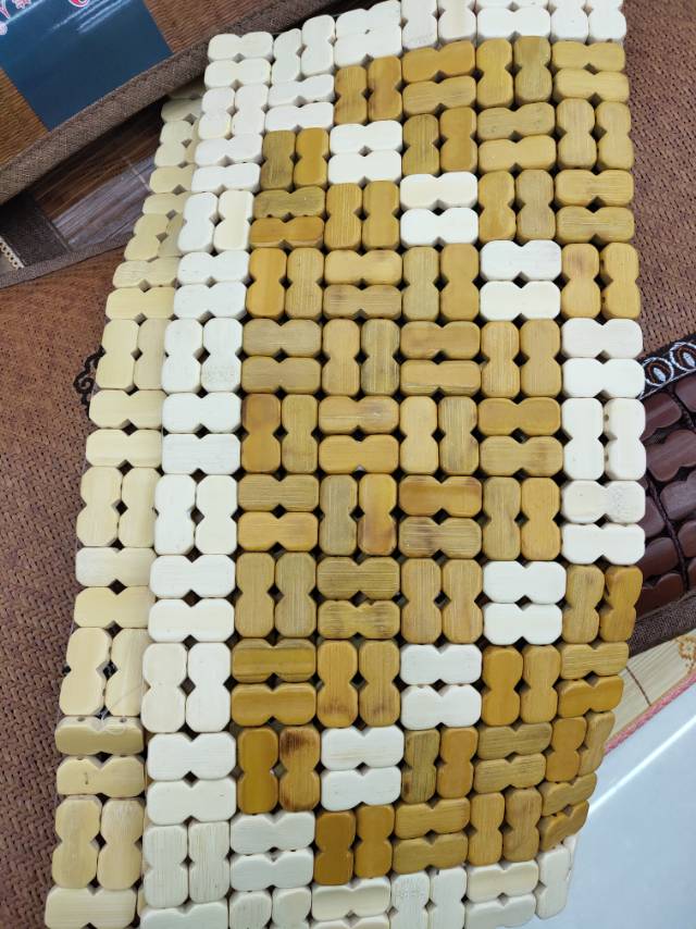 纯竹制小格麻将垫产品图