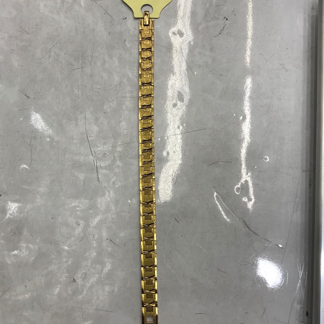 厂家直销18kgp手镯仿真金手链